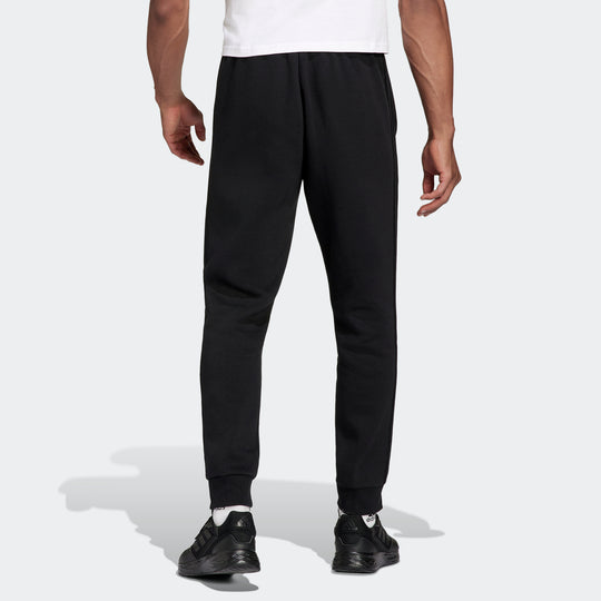 Men's adidas 3s Fl Tc Pt Casual Breathable Sports Bundle Feet Long Pants/Trousers Black H57046