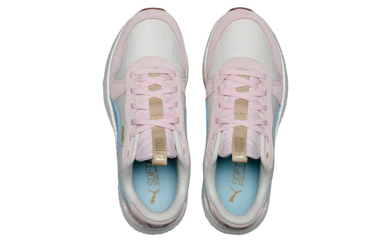 (WMNS) PUMA Nrgy Neko Retro Sweet What Vintage Running Shoes White/Pink 192748-02