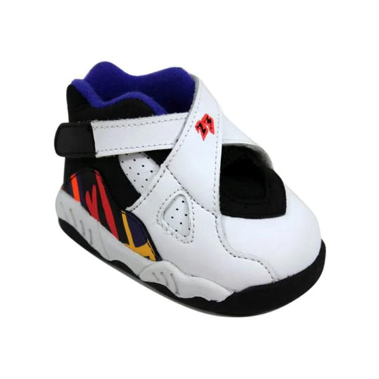 (TD) Air Jordan Retro 8 'Three-Peat' 305360-142 Infant/Toddler Shoes  -  KICKS CREW