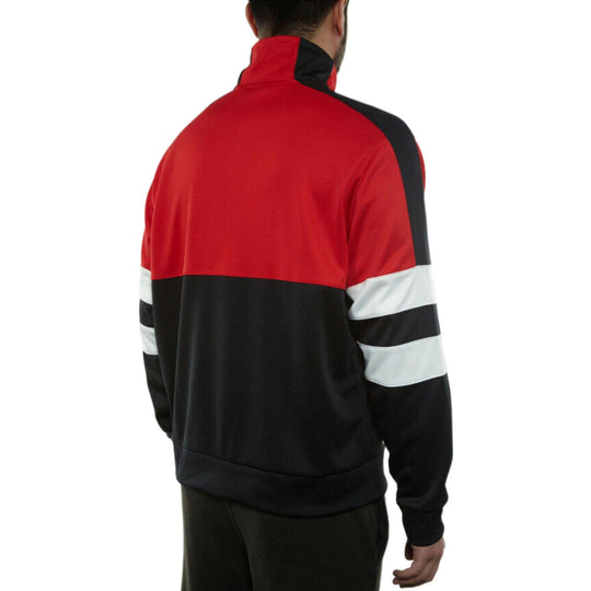 Men's Nike Colorblock Logo Embroidered Zipper Jacket Colorblock AR1839 ...