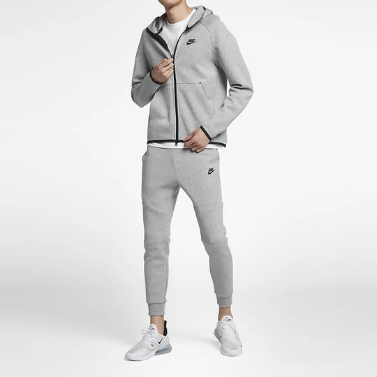Nike Sportswear Tech Fleece Full-length zipper Cardigan Gray 928484-063
