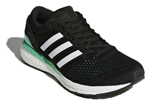 (WMNS) adidas Adizero Boston 6 'Black White Green' BB6421