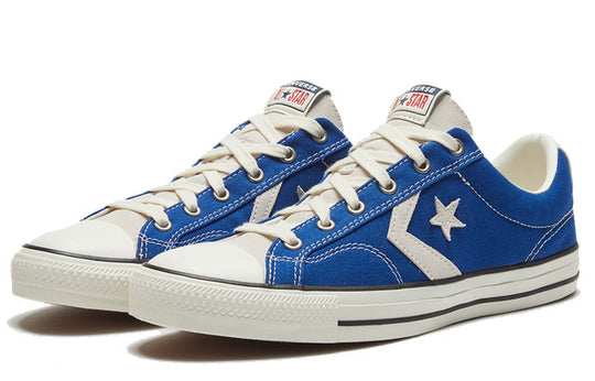 Converse Star Player Retro Casual Skateboarding Shoes Unisex Blue White 167979C