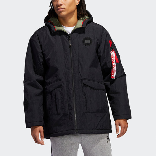 adidas CNY Jkt JC Hoodie Jacket For Men Black FU6226