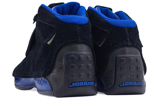 Air Jordan 18 OG 'Black Sport Royal' 2003 305869-041 Retro Basketball Shoes  -  KICKS CREW