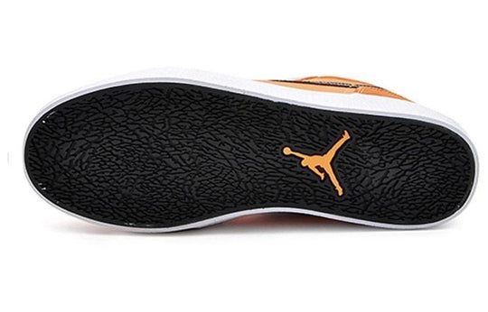 Air Jordan V1 Retro Mens Black Orange 552312-801 Skate Shoes  -  KICKS CREW