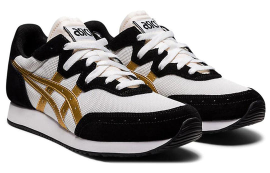 Asics Tarther OG Running Shoes Black/White/Gold 1201A167-100 Marathon Running Shoes/Sneakers - KICKSCREW