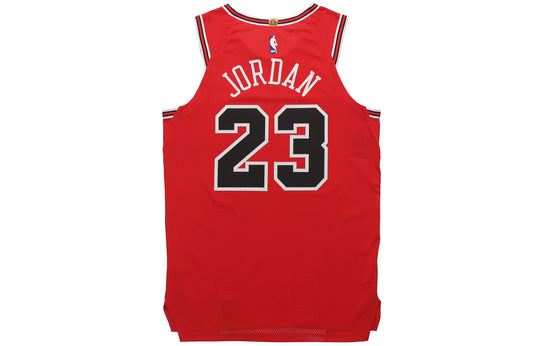 Nike+Michael+Jordan+Bulls+Special+Edition+Icon+Authentic+Bv7246+Jersey+Red+58  for sale online