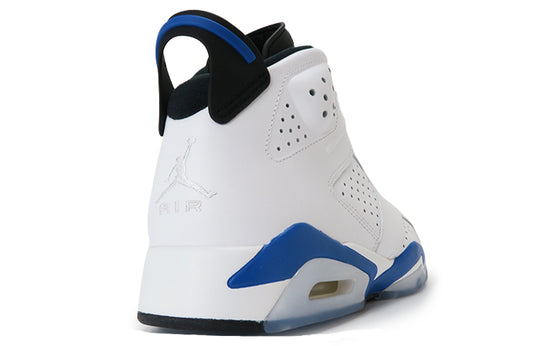Air Jordan 6 Retro 'Sport Blue' 2014 384664-107 Retro Basketball Shoes  -  KICKS CREW