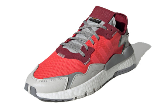 (WMNS) adidas Nite Jogger W 'Shock Red Grey One' EE5912