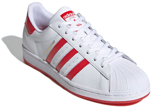 adidas originals Superstar 'White Red' FW6011
