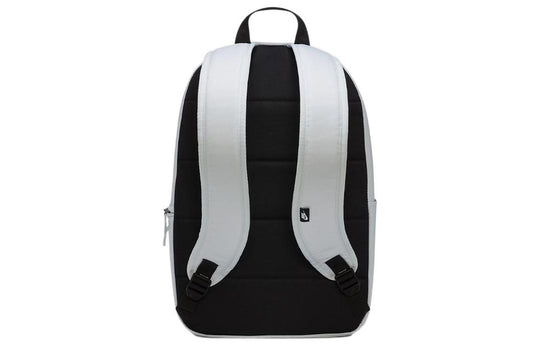 Nike Athleisure Casual Sports Brand Logo Large Capacity Backpack One Size Unisex Gray White Graywhite DC7357-025