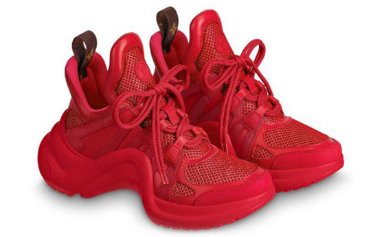 WMNS) LOUIS VUITTON LV Archlight Sport Shoes Red 1A881E - KICKS CREW