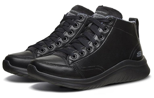 (WMNS) Skechers Ultra Flex 2.0 High-Top Running Shoes Black 13358-BBK