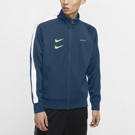 Nike Sportswear NSW Swoosh Large Jacket Blue CJ4885-499 - KICKS CREW