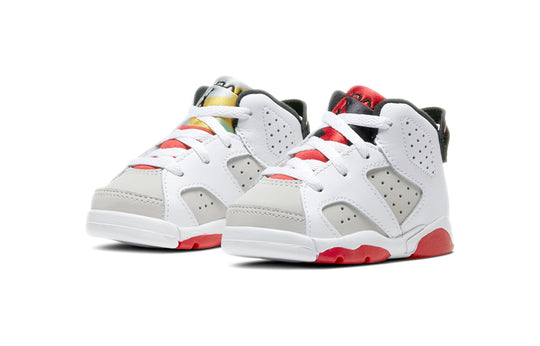 (TD) Air Jordan 6 Retro 'Hare' 384667-062 Infant/Toddler Shoes  -  KICKS CREW