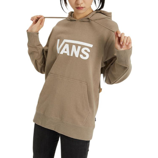 Vans Solid Color Logo Printing Unisex Khaki VN0A4MM9YEH