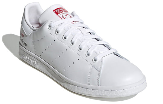adidas originals Stan Smith Shoes 'Tokyo White Red' H67743