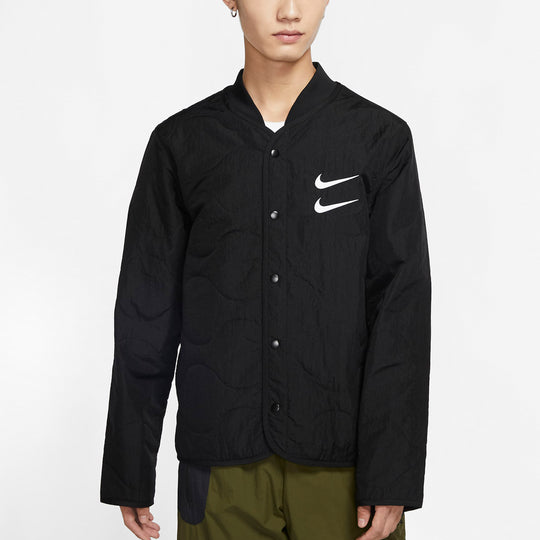 Nike Sportswear Double Swoosh Jacket Men Black CU3923-010