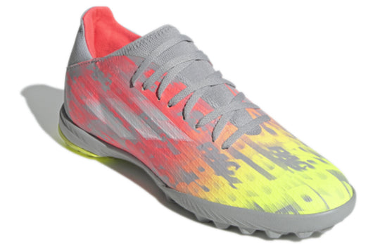 adidas X Speedflow.3 Soccer Shoes Grey/Pink/Yellow FY3311