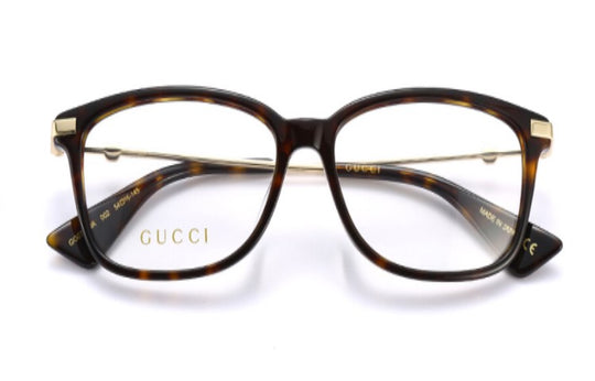 Gucci Frame Retro Optical Tortoiseshell Color Unisex GG0759OA-002-54