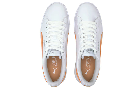(WMNS) PUMA Vikky V2 Zebra Sneakers White/Orange 371110-02