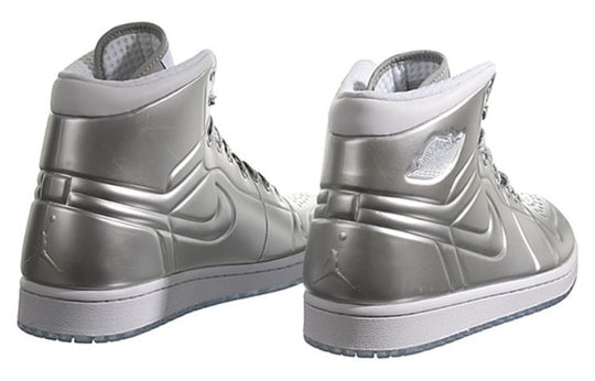 Air Jordan 1 Anodized 'Silver' 414823-001 Retro Basketball Shoes  -  KICKS CREW