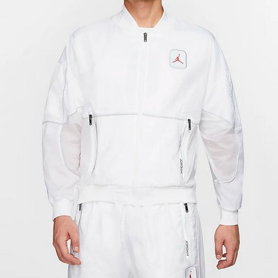 Air Jordan 5 Legacy Sports Jacket For Men White CU1667-100