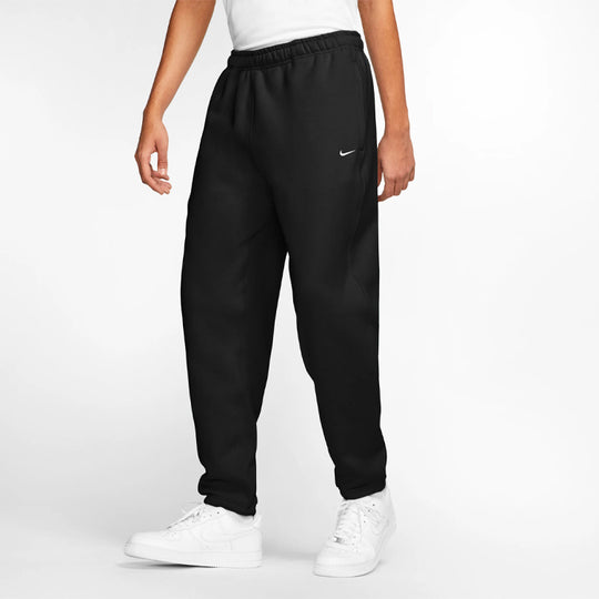 Men's Nike Logo Pattern Loose Sports Pants/Trousers/Joggers Black CW54 ...