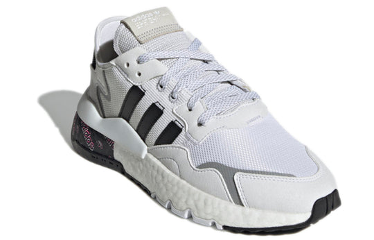 (WMNS) adidas Originals Nite Jogger 'White Black Gray' H01735