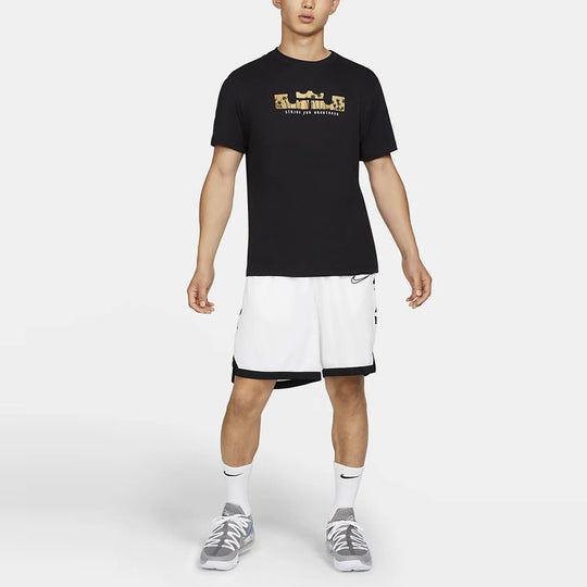 Men's Nike Dri-fit Lebron Casual Sports Basketball Short Sleeve T-Shirt DB6179-011