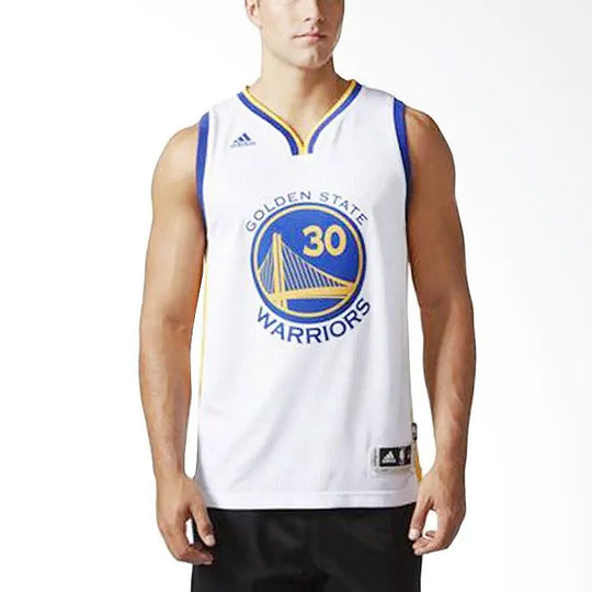 adidas NBA Stephen Curry 30 SW Jersey Warrior Home White A45915