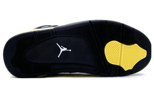 Air Jordan 4 Retro Thunder (2006) 'Black Yellow' 314257-071 Retro Basketball Shoes  -  KICKS CREW