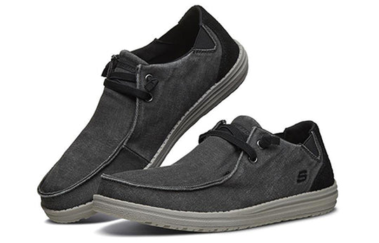 Skechers Melson Leisure Shoes Black 66387-BLK