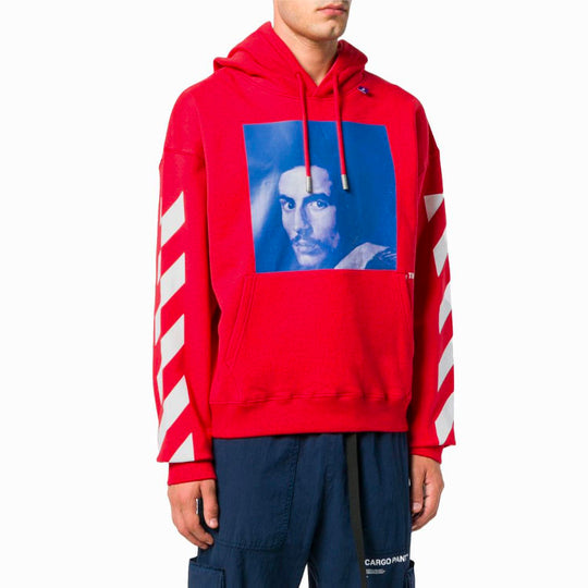 Off-White c/o Virgil Abloh Men's Red Sweater Red OMBB037F181920112030