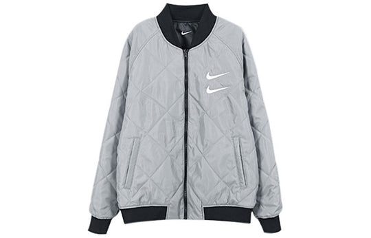 Nike Reversible Woven Jacket Black Gray 'Black Grey' CJ4876-010