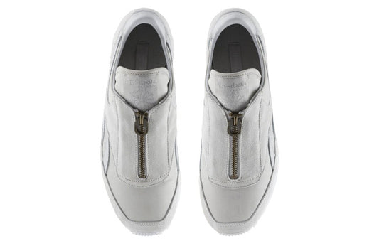 Reebok Classic Aztec Zip WMNS Low-top Running Shoes Grey BS6641 Marathon Running Shoes/Sneakers - KICKSCREW