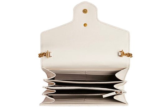 (WMNS) GUCCI Marmont Series Single Shoulder Bag mini White 474575-DTD1T-9022