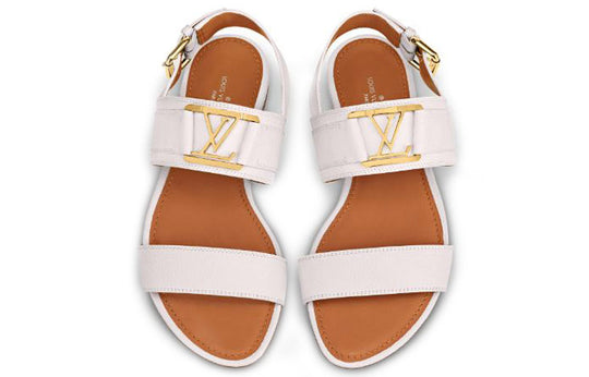 (WMNS) LOUIS VUITTON Horizon Flat sandals 'White' 1A64WE