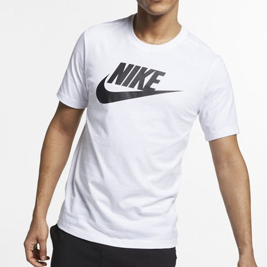 Nike Sportswear Classical Logo Printed TEE Men White AR5005-101 - KICKS ...