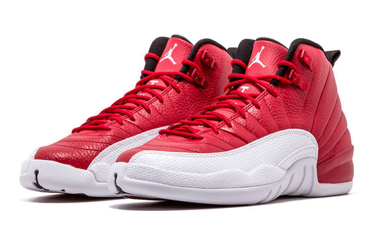 (GS) Air Jordan 12 Retro 'Gym Red' 153265-600 Big Kids Basketball Shoes  -  KICKS CREW