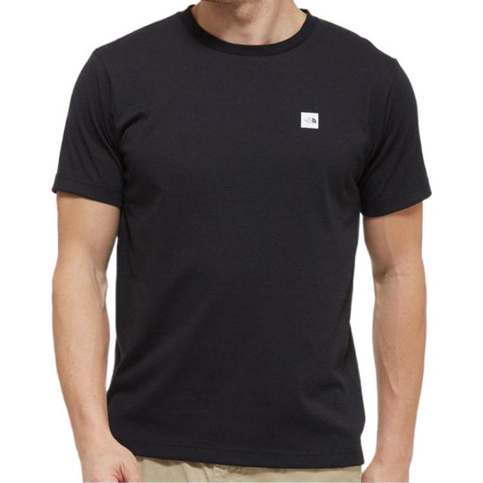 THE NORTH FACE Small Logo Short Sleeve Couple Style Black NT32052-K
