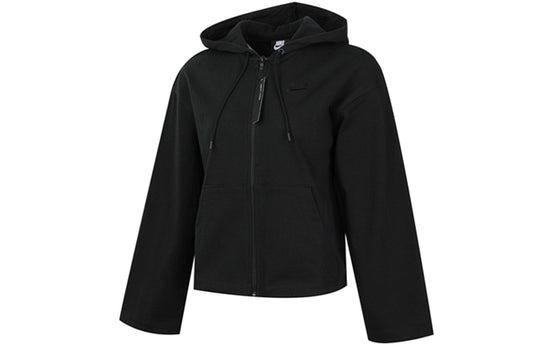 (WMNS) Nike Running Casual Sports Jacket Black CJ3753-010