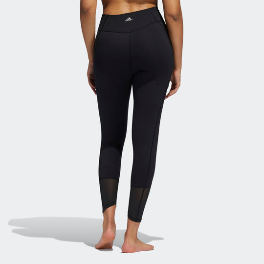 (WMNS) adidas Casual Sports Tight gym pants Black GR8096