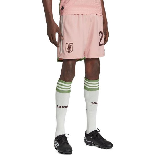 adidas Elastic Waistband Soccer/Football Shorts Men's Pink HS5799