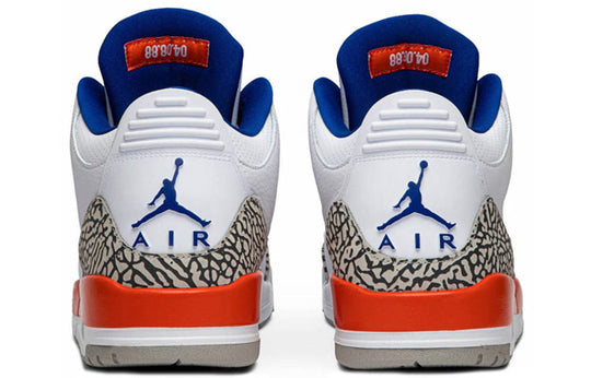 Air Jordan 3 Retro 'Knicks' 136064-148 Retro Basketball Shoes  -  KICKS CREW