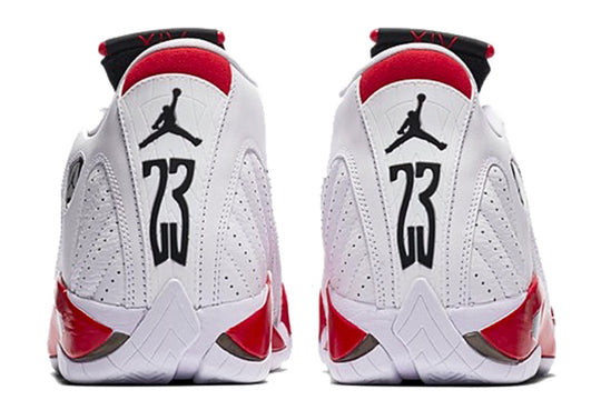 Air Jordan 14 Retro 'Candy Cane' 2019 487471-100 Retro Basketball Shoes  -  KICKS CREW