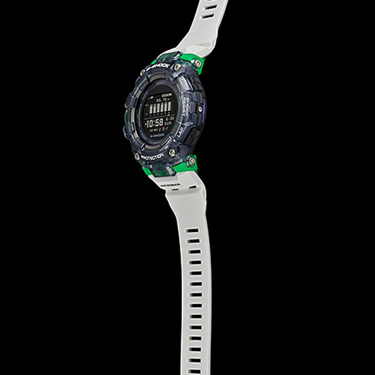 CASIO G-Shock Digital 'White Black' GBD-100SM-1A7PRD