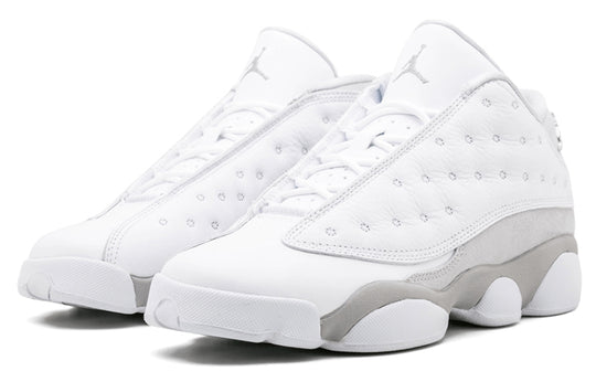 (GS) Air Jordan 13 Retro Low 'Pure Money' 310811-100 Big Kids Basketball Shoes  -  KICKS CREW