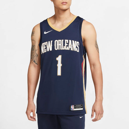 Zion Williamson New Orleans Pelicans Nike City Edition Swingman Jersey  Men's NBA